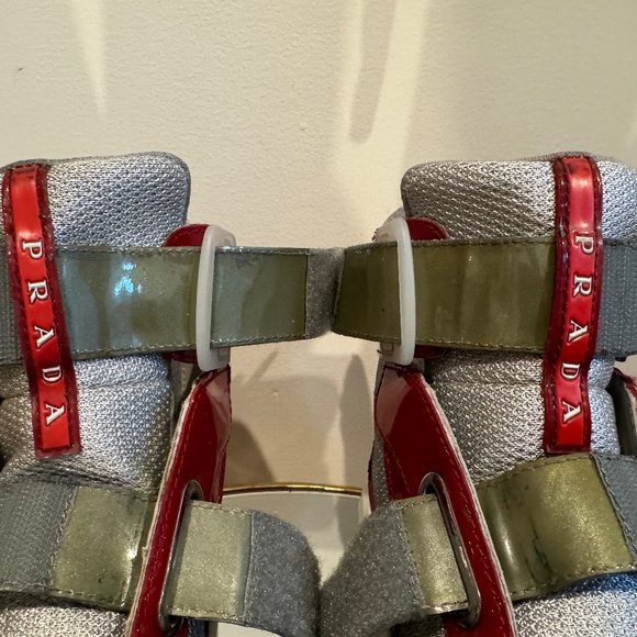 Prada Patent Leather High-Tops - Picture 6 of 15